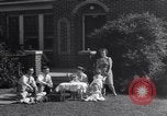Image of first birthday of Nancy Gayle born to dwarf parents Austin Texas USA, 1950, second 32 stock footage video 65675038032