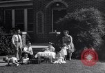 Image of first birthday of Nancy Gayle born to dwarf parents Austin Texas USA, 1950, second 35 stock footage video 65675038032