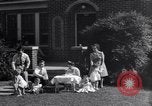 Image of first birthday of Nancy Gayle born to dwarf parents Austin Texas USA, 1950, second 37 stock footage video 65675038032