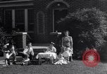 Image of first birthday of Nancy Gayle born to dwarf parents Austin Texas USA, 1950, second 39 stock footage video 65675038032