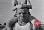 Image of Circus family on tightrope United States USA, 1950, second 43 stock footage video 65675038033