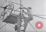 Image of Circus family on tightrope United States USA, 1950, second 58 stock footage video 65675038033