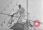 Image of Circus family on tightrope United States USA, 1950, second 61 stock footage video 65675038033
