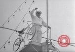 Image of Circus family on tightrope United States USA, 1950, second 62 stock footage video 65675038033