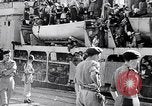 Image of Jewish refugees arrive at Haifa Palestine Palestine, 1947, second 31 stock footage video 65675038056