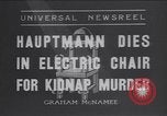 Image of Bruno Hauptmann Trenton New Jersey USA, 1936, second 1 stock footage video 65675038057