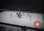 Image of Olympic qualifying Basketball game at Madison Square Garden New York City USA, 1936, second 9 stock footage video 65675038058