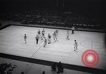 Image of Olympic qualifying Basketball game at Madison Square Garden New York City USA, 1936, second 10 stock footage video 65675038058