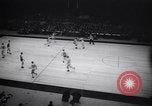 Image of Olympic qualifying Basketball game at Madison Square Garden New York City USA, 1936, second 13 stock footage video 65675038058