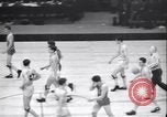 Image of Olympic qualifying Basketball game at Madison Square Garden New York City USA, 1936, second 25 stock footage video 65675038058