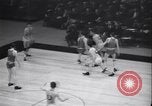 Image of Olympic qualifying Basketball game at Madison Square Garden New York City USA, 1936, second 28 stock footage video 65675038058