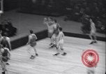 Image of Olympic qualifying Basketball game at Madison Square Garden New York City USA, 1936, second 29 stock footage video 65675038058