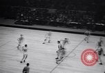 Image of Olympic qualifying Basketball game at Madison Square Garden New York City USA, 1936, second 60 stock footage video 65675038058