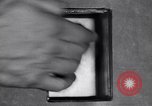 Image of men use typewriters in newspaper news room United States USA, 1938, second 3 stock footage video 65675038059