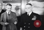 Image of Admiral Halsey gets 5th star Washington DC USA, 1945, second 31 stock footage video 65675038061
