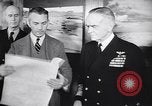 Image of Admiral Halsey gets 5th star Washington DC USA, 1945, second 37 stock footage video 65675038061
