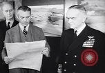 Image of Admiral Halsey gets 5th star Washington DC USA, 1945, second 39 stock footage video 65675038061