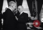 Image of Admiral Halsey gets 5th star Washington DC USA, 1945, second 49 stock footage video 65675038061