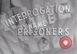 Image of interrogation of British troops by German officers United Kingdom, 1941, second 18 stock footage video 65675038073
