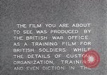 Image of interrogation of British troops by German officers United Kingdom, 1941, second 27 stock footage video 65675038073