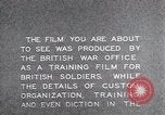 Image of interrogation of British troops by German officers United Kingdom, 1941, second 28 stock footage video 65675038073