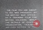 Image of interrogation of British troops by German officers United Kingdom, 1941, second 29 stock footage video 65675038073