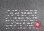 Image of interrogation of British troops by German officers United Kingdom, 1941, second 30 stock footage video 65675038073