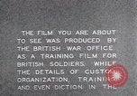 Image of interrogation of British troops by German officers United Kingdom, 1941, second 31 stock footage video 65675038073
