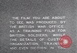Image of interrogation of British troops by German officers United Kingdom, 1941, second 35 stock footage video 65675038073