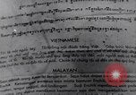Image of North Vietnamese propaganda Vietnam War Vietnam, 1966, second 61 stock footage video 65675038096