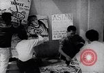 Image of North Vietnamese propaganda meeting Vietnam, 1966, second 18 stock footage video 65675038097