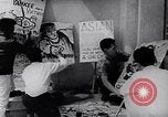 Image of North Vietnamese propaganda meeting Vietnam, 1966, second 19 stock footage video 65675038097