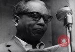 Image of North Vietnamese propaganda meeting Vietnam, 1966, second 28 stock footage video 65675038097