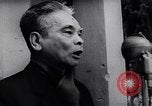 Image of North Vietnamese propaganda meeting Vietnam, 1966, second 39 stock footage video 65675038097