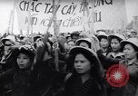 Image of North Vietnamese propaganda meeting Vietnam, 1966, second 44 stock footage video 65675038097