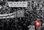 Image of North Vietnamese propaganda meeting Vietnam, 1966, second 46 stock footage video 65675038097