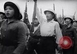 Image of North Vietnamese propaganda meeting Vietnam, 1966, second 48 stock footage video 65675038097
