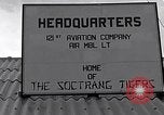 Image of 121st Aviation Company Soc Trang Vietnam, 1963, second 37 stock footage video 65675038155
