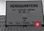Image of 121st Aviation Company Soc Trang Vietnam, 1963, second 40 stock footage video 65675038155