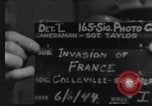 Image of United States troops Normandy France, 1944, second 5 stock footage video 65675038163