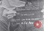 Image of United States 3rd Battalion 16th Regiment troops on D-Day Normandy France, 1944, second 1 stock footage video 65675038166