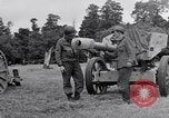 Image of German POW explains artillery to American soldier France, 1944, second 6 stock footage video 65675038185