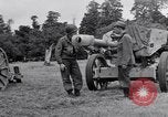 Image of German POW explains artillery to American soldier France, 1944, second 9 stock footage video 65675038185