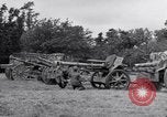 Image of German POW explains artillery to American soldier France, 1944, second 19 stock footage video 65675038185