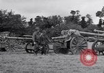 Image of German POW explains artillery to American soldier France, 1944, second 23 stock footage video 65675038185