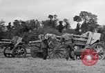 Image of German POW explains artillery to American soldier France, 1944, second 27 stock footage video 65675038185
