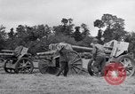 Image of German POW explains artillery to American soldier France, 1944, second 28 stock footage video 65675038185