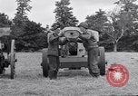 Image of German POW explains artillery to American soldier France, 1944, second 36 stock footage video 65675038185