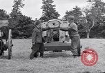 Image of German POW explains artillery to American soldier France, 1944, second 39 stock footage video 65675038185