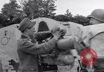 Image of German POW explains artillery to American soldier France, 1944, second 43 stock footage video 65675038185